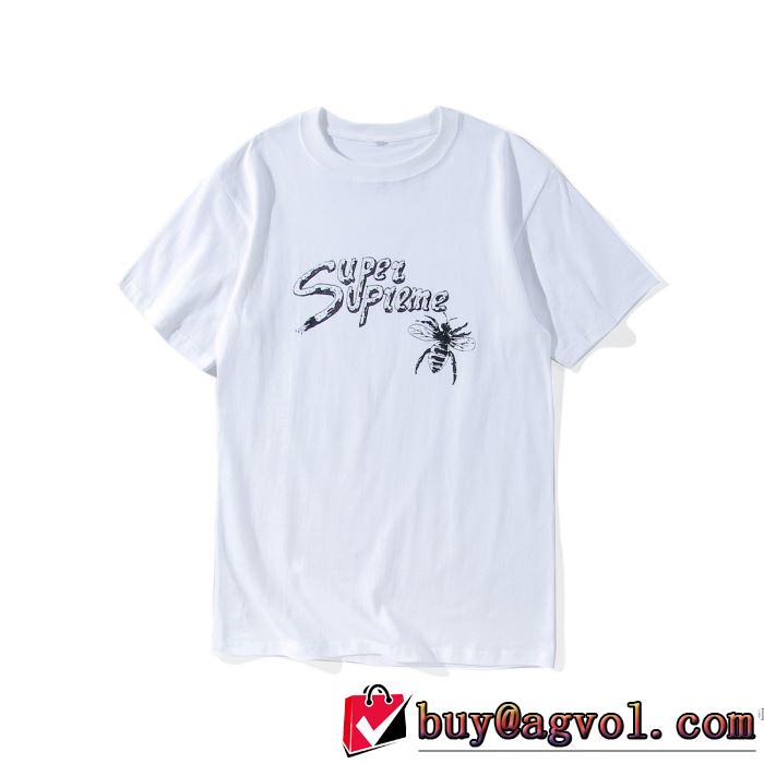 2色可選 SUPREME  半袖Tシャツ 2017春夏 着心地抜群シュプリーム