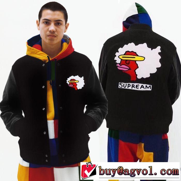 2017秋冬 人気新品★超特価★ 楽に着用出来る 17FW Supreme Gonz Ramm Varsity Jacket