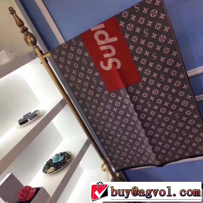 爆買い2017 なめらかな手触り海外セレブ愛用 ロングマフラー シュプリーム SUPREME