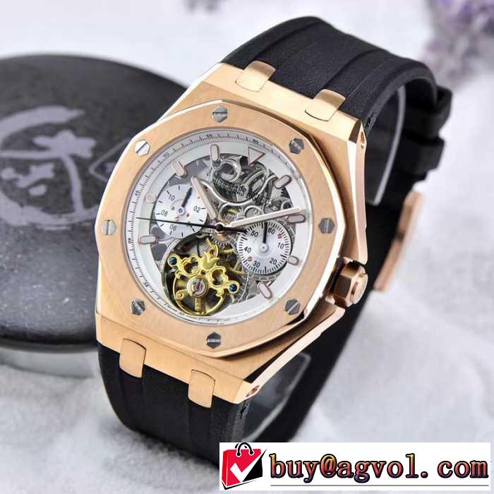完売品！ 2017春夏 オーデマ ピゲ AUDEMARS PIGUET シリカゲル 男性用腕時計 4色可選 ベルト