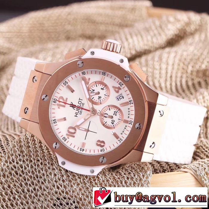2017新作 ウブロ HUBLOT ミネラルガラス 数量限定100%新品 男性用腕時計 3色可選