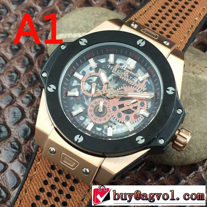 モデル大絶賛? ウブロ HUBLOT 2017春夏 男性用腕時計 自動巻き 多色選択可