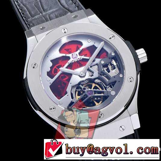 目玉商品 2017春夏 ウブロ HUBLOT 男性用腕時計 自動巻き 2色可選