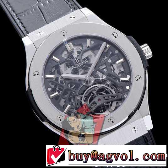 ランキング商品 2017春夏 HUBLOT 男性用腕時計 3色可選 透かし彫りムーブメント