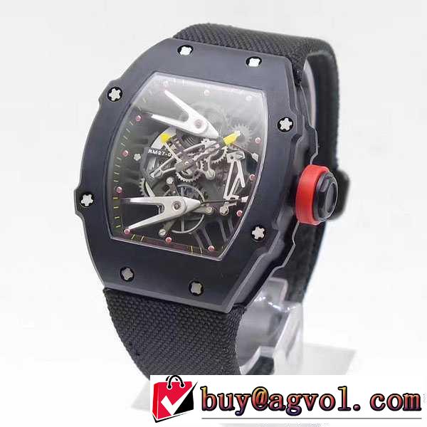 個性的なデザ 2017春夏 リシャールミル RICHARD MILLE 上級男性用腕時計 3色可選