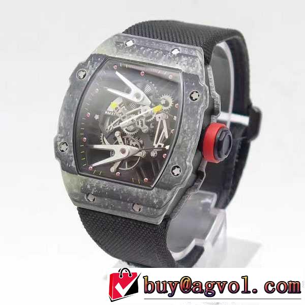 人気新品★超特価★ RICHARD MILLE リシャールミル 2017春夏 上級 男性用腕時計 3色可選