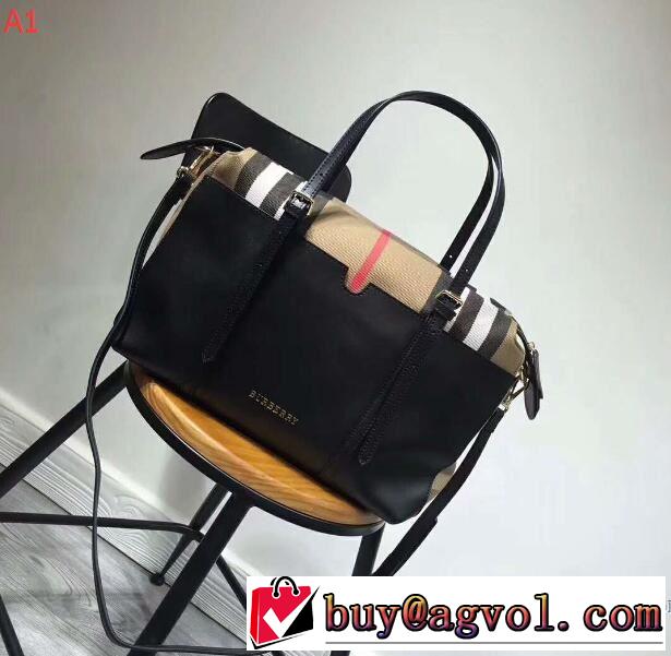 手持ち&ショルダー掛け 4色可選 2017新作 スタイルアップ効果 バーバリー BURBERRY