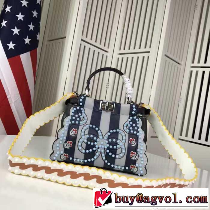 めちゃくちゃお得 フェンディ FENDI 2017新作多色選択可手持ち&ショルダー掛け