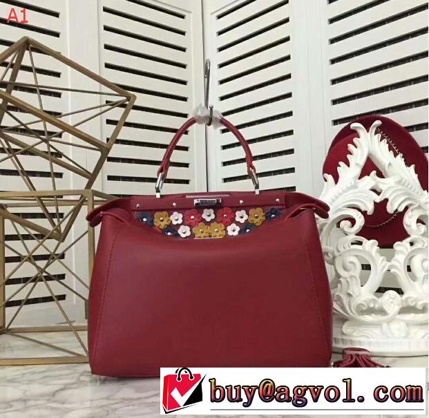 フェンディ FENDI 2017新作 3色可選 最安値に挑戦 手持ち&ショルダー掛け