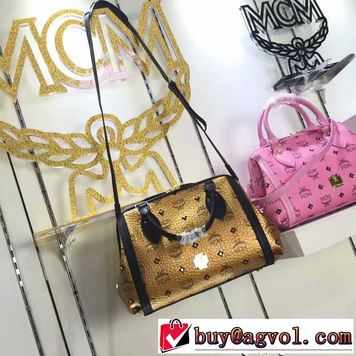 2017 存在感◎ MCM エムシーエム コピー 手持ち&ショルダー掛け 多色選択可 