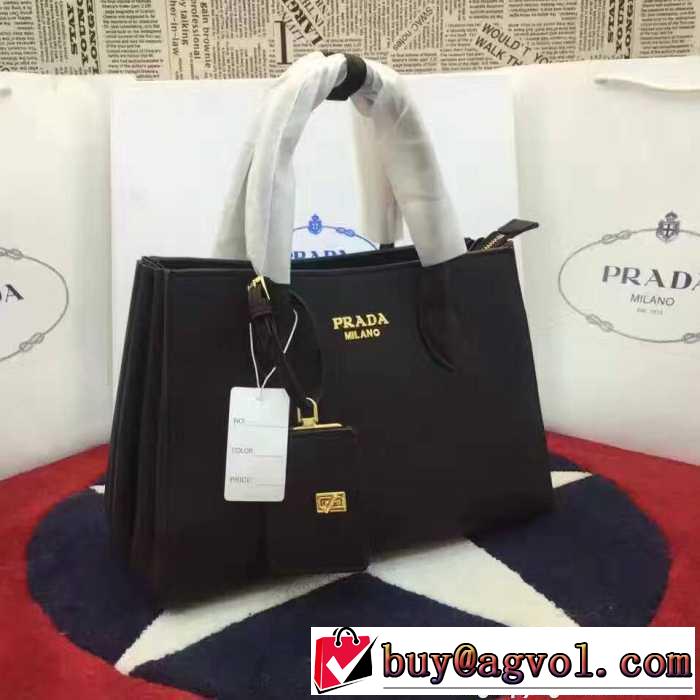 お洒落な存在感 17新作 多色選択可 手持ち&ショルダー掛け PRADA プラダ
