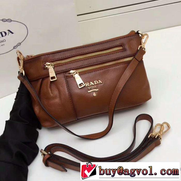 プラダ PRADA 3色可選 手持ち&ショルダー掛け 2017新作 【人気ブログ掲載】