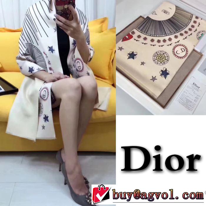 個性的なデザ ディオール DIOR 多色選択可2017秋冬季超人気ロングマフラー