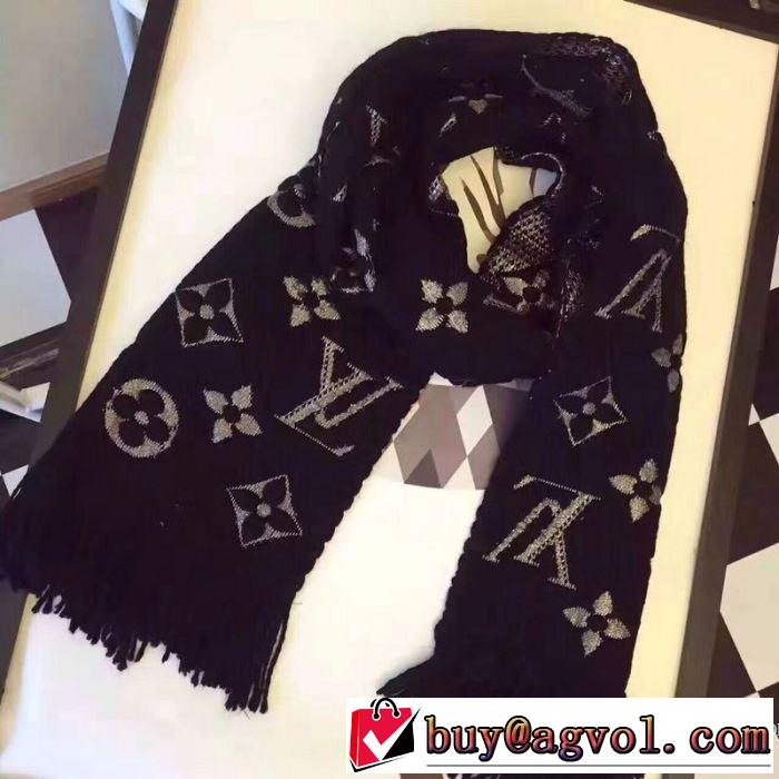 2017秋冬季人気販売中 ロングマフラールイ ヴィトン LOUIS VUITTON
