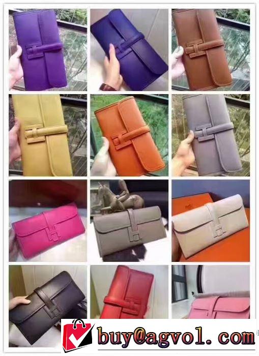 お得人気セール長財布4色可選2017春夏 HOT新作登場 エルメス HERMES