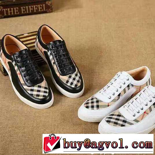  2色可選 2017 BURBERRY バーバリー スニーカー ファッション 人気