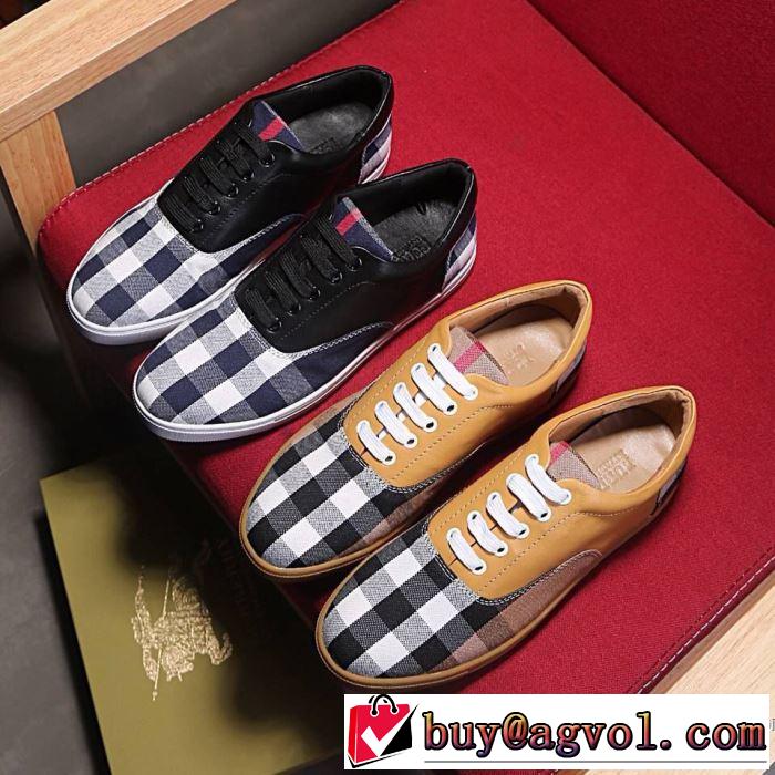 大注目！2色可選 2017秋冬季超人気  BURBERRY フラットシューズ 今からの季節にピッタリ！