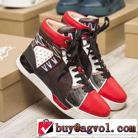 希少価値大！ 2017クリスチャンルブタン Christian Louboutin ハイトップシューズ