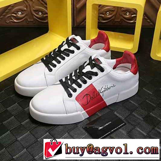 2色可選  高級感あるドルチェ＆ガッバーナ DOLCE&GABBANA スニーカー2017秋冬季超人気