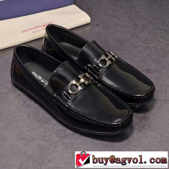 大人っぼい フェラガモ FERRAGAMO 2017春夏 すべり防止 ビジネスシューズ