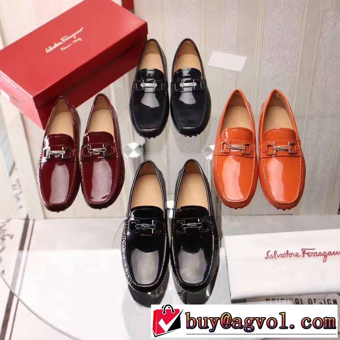 4色可選  FERRAGAMO2017春夏 ビジネスシューズ おしゃれも譲れない フェラガモ