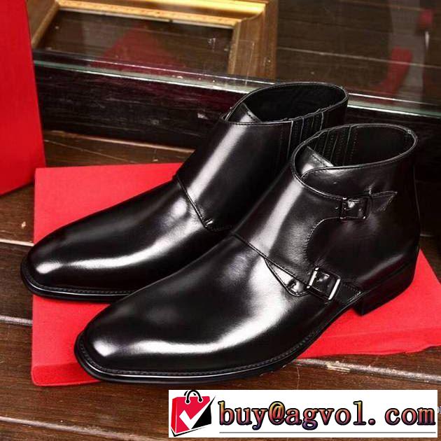 FERRAGAMOモデル大絶賛? ビジネスシューズ2017秋冬季超人気 フェラガモ