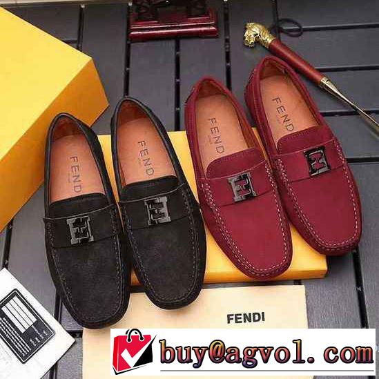 高級感ある 2色可選 驚きの破格値2017 カジュアルシューズ フェンディ FENDI