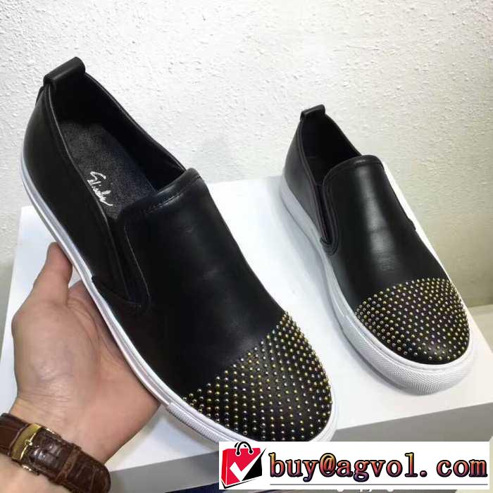  2017 フラットシューズ 人気ブランドナチュラルな素材感 ジュゼッペザノッティ Giuseppe Zanotti