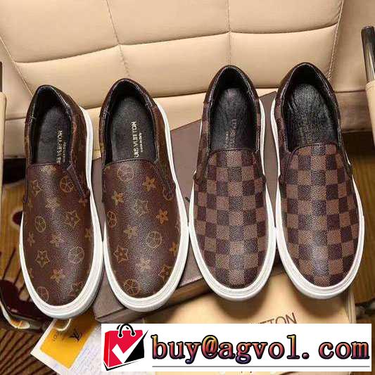 お買い得品 2017春夏 3色可選ルイ ヴィトン LOUIS VUITTON フラットシューズ 