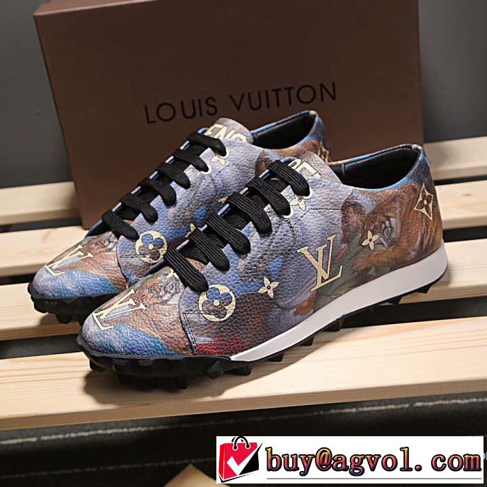 2017秋冬季超人気 ルイ ヴィトン LOUIS VUITTON ランニングシューズ  超目玉