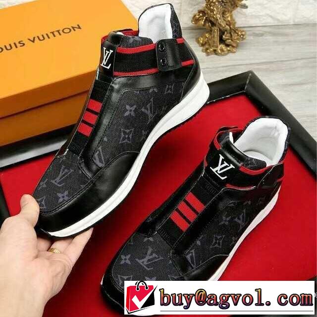 サイズ豊富 ルイ ヴィトン LOUIS VUITTON ランニングシューズ 2色可選 2017秋冬季超人気