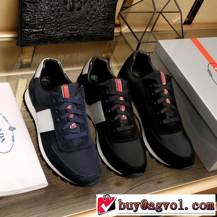 デザイン性の高い 2017 プラダ PRADA スニーカー 3色可選