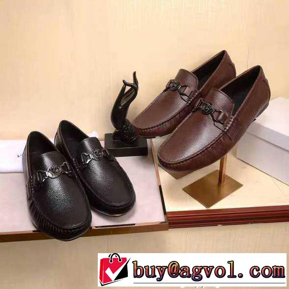 豊富なサイズ 2色可選VERSACE ヴェルサーチ  カジュアルシューズ 足馴染みのいい