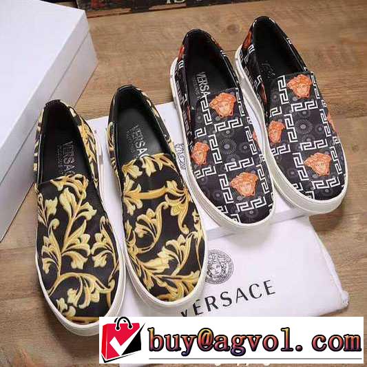 17SS 人気ブランド フラットシューズ ヴェルサーチ VERSACE 4色可選 リゾートスタイル