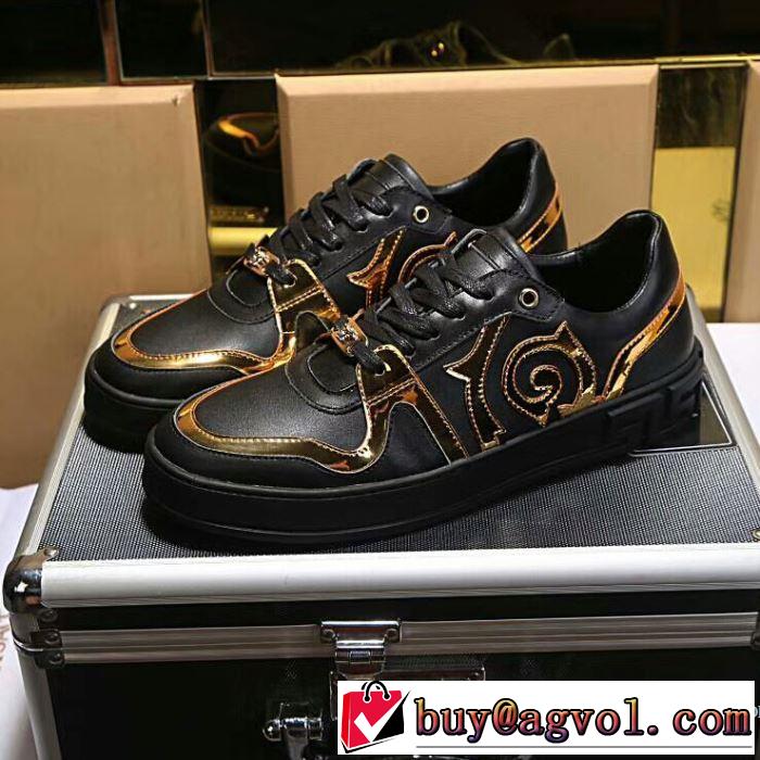 カジュアルシューズ今買い◎得 ヴェルサーチ  VERSACE 品質保証2017