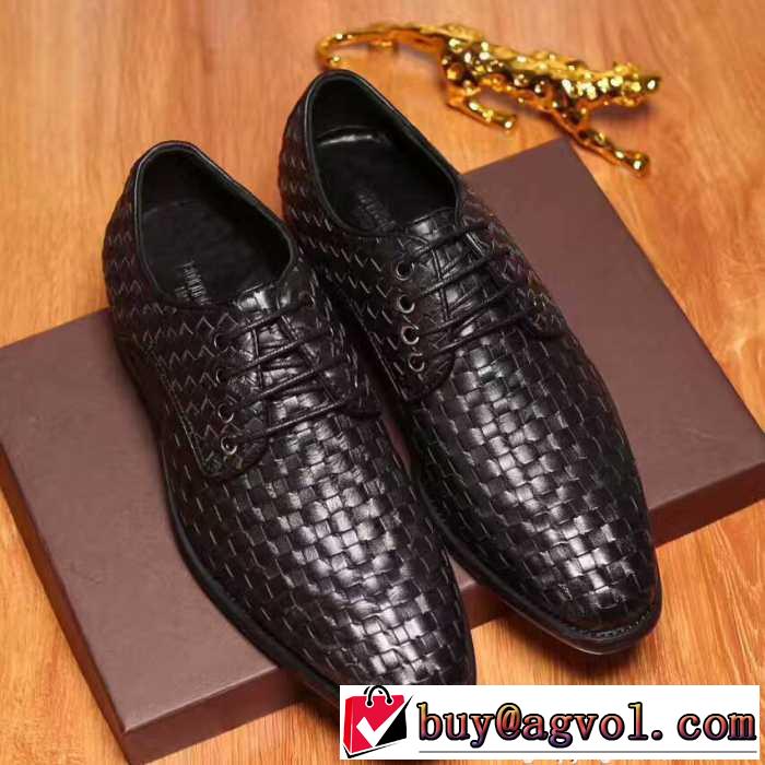  BOTTEGA VENETA 2017春夏 ボッテガブランド  ビジネスシューズ 2色可選 飽きの来ない