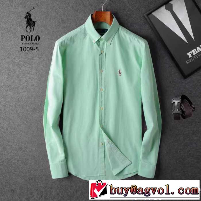 ポロラルフローレン Polo 2017春夏 長袖シャツ 【新アイテム】 大注目！