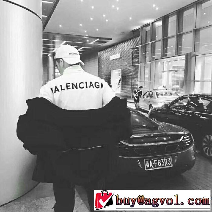 人気新品★超特価★ プルオーバーパーカー 2017秋冬 バレンシアガ BALENCIAGA
