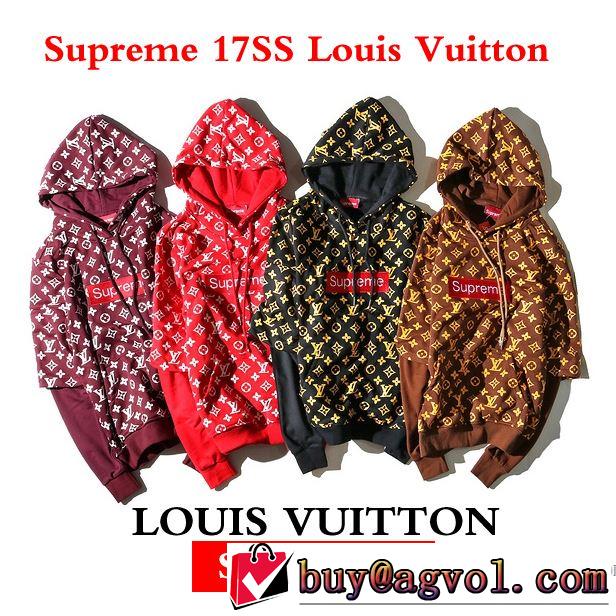 ～希少  LOUIS VUITTON パーカー4色可選 ルイ ヴィトンHOT2017 爆発的通販