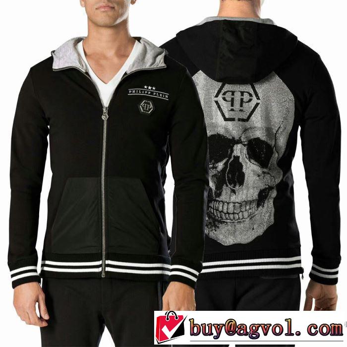 PHILIPP PLEIN スタイリッシュな印象プリントパーカ2017年モデル入荷 フィリッププレイン