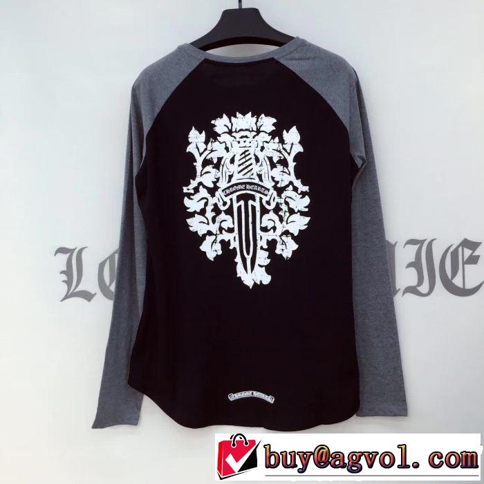 2018年秋冬入荷 クロムハーツ秋冬トレンド CHROME HEARTS SALE品追加 長袖/Tシャツ