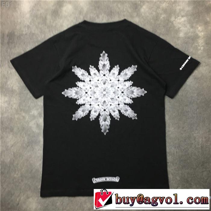 首胸ロゴ Tシャツ\半袖2色可選 2018春夏新作 クロムハーツ CHROME HEARTS