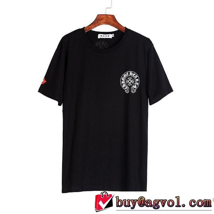 希少性の高い 2018新作 Tシャツ/ティーシャツ 高品質な クロムハーツ CHROME HEARTS 2色可選