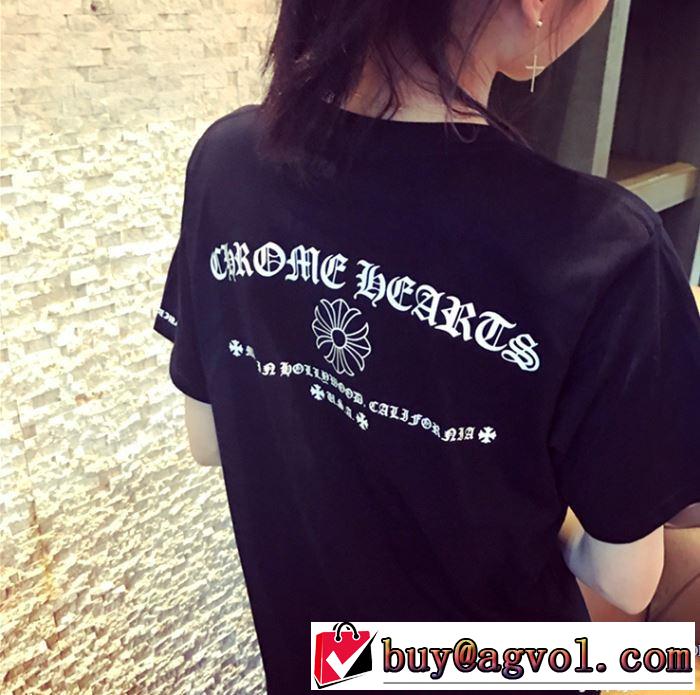 キレイめおしゃれ 2018新作 Tシャツ/ティーシャツ 手頃価格 クロムハーツ CHROME HEARTS 2色可選