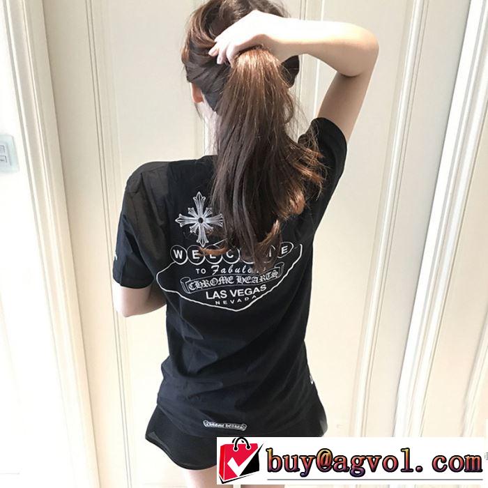 圧倒的人気新着 2018新作 クロムハーツ CHROME HEARTS Tシャツ/ティーシャツ 一味違うデザイン  2色可選