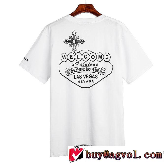 圧倒的人気新着 2018新作 クロムハーツ CHROME HEARTS Tシャツ/ティーシャツ 一味違うデザイン  2色可選