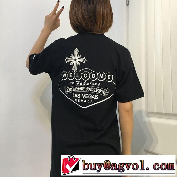 圧倒的人気新着 2018新作 クロムハーツ CHROME HEARTS Tシャツ/ティーシャツ 一味違うデザイン  2色可選