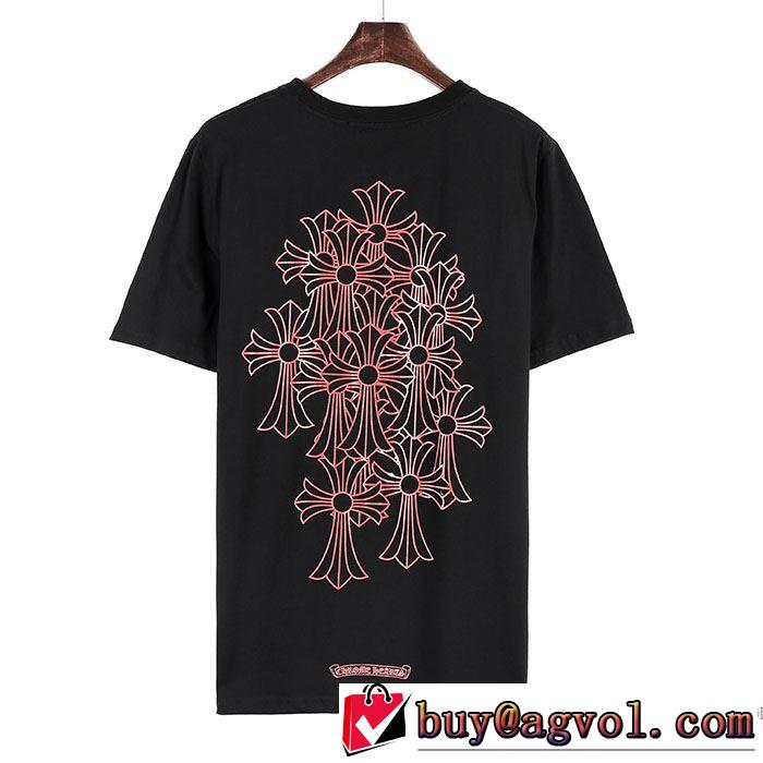有名人同じアイテム Tシャツ/ティーシャツ しっかりとした 2018新作 クロムハーツ CHROME HEARTS 2色可選
