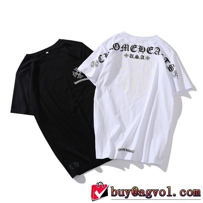 CHROME HEARTS頑丈な素材 半袖/Tシャツ 2色可選 秋季超人気アイテムクロムハーツ
