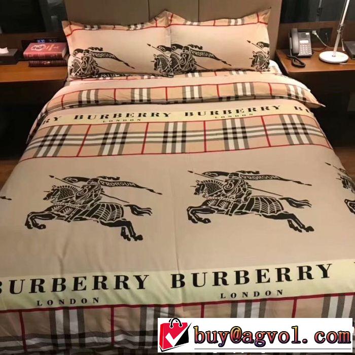 2018年秋冬入荷 寝具 4点セットバーバリー今季大人気新作登場  BURBERRY最近人気一番！